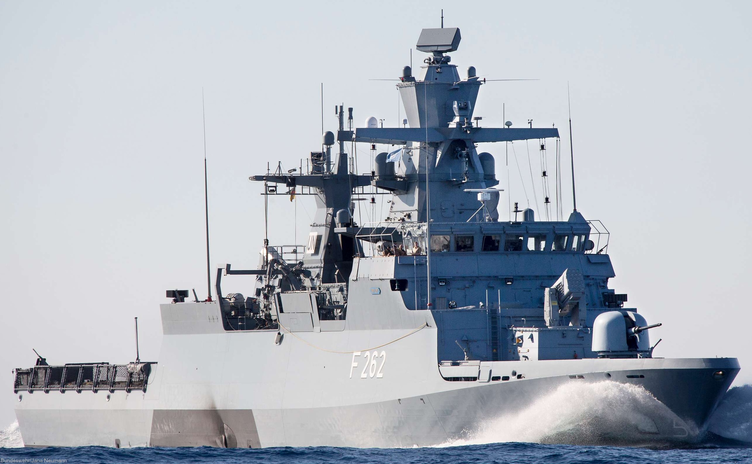 f-262 fgs erfurt type k130 braunschweig class corvette german navy deutsche marine korvette 22