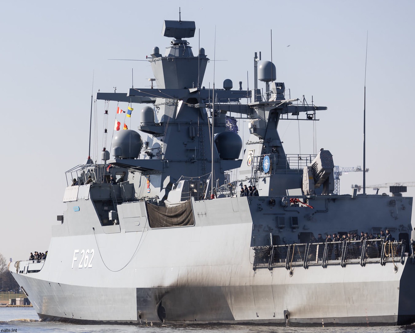 f-262 fgs erfurt type k130 braunschweig class corvette german navy deutsche marine korvette nato 27