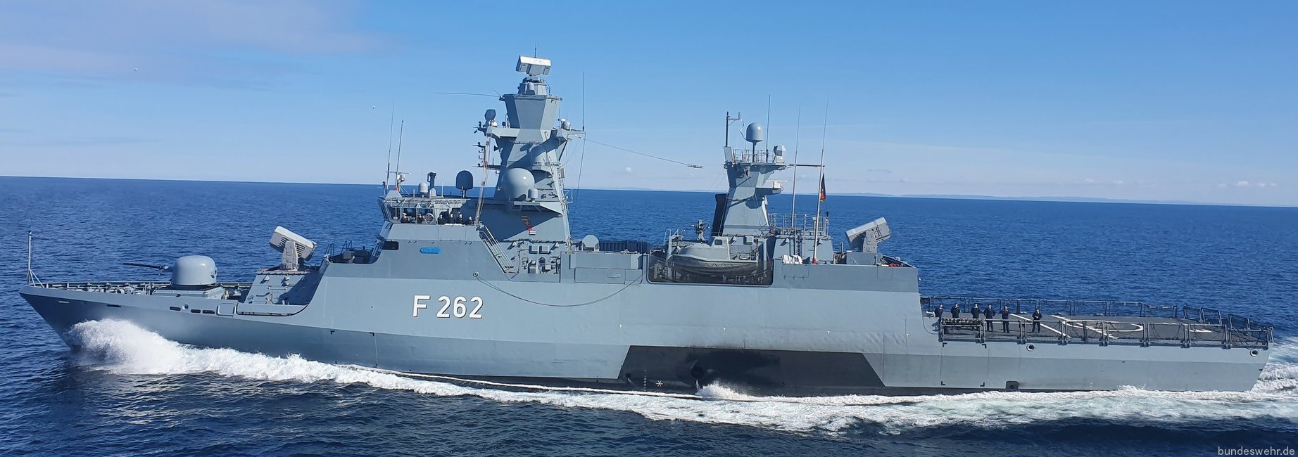 f-262 fgs erfurt type k130 braunschweig class corvette german navy deutsche marine korvette 35