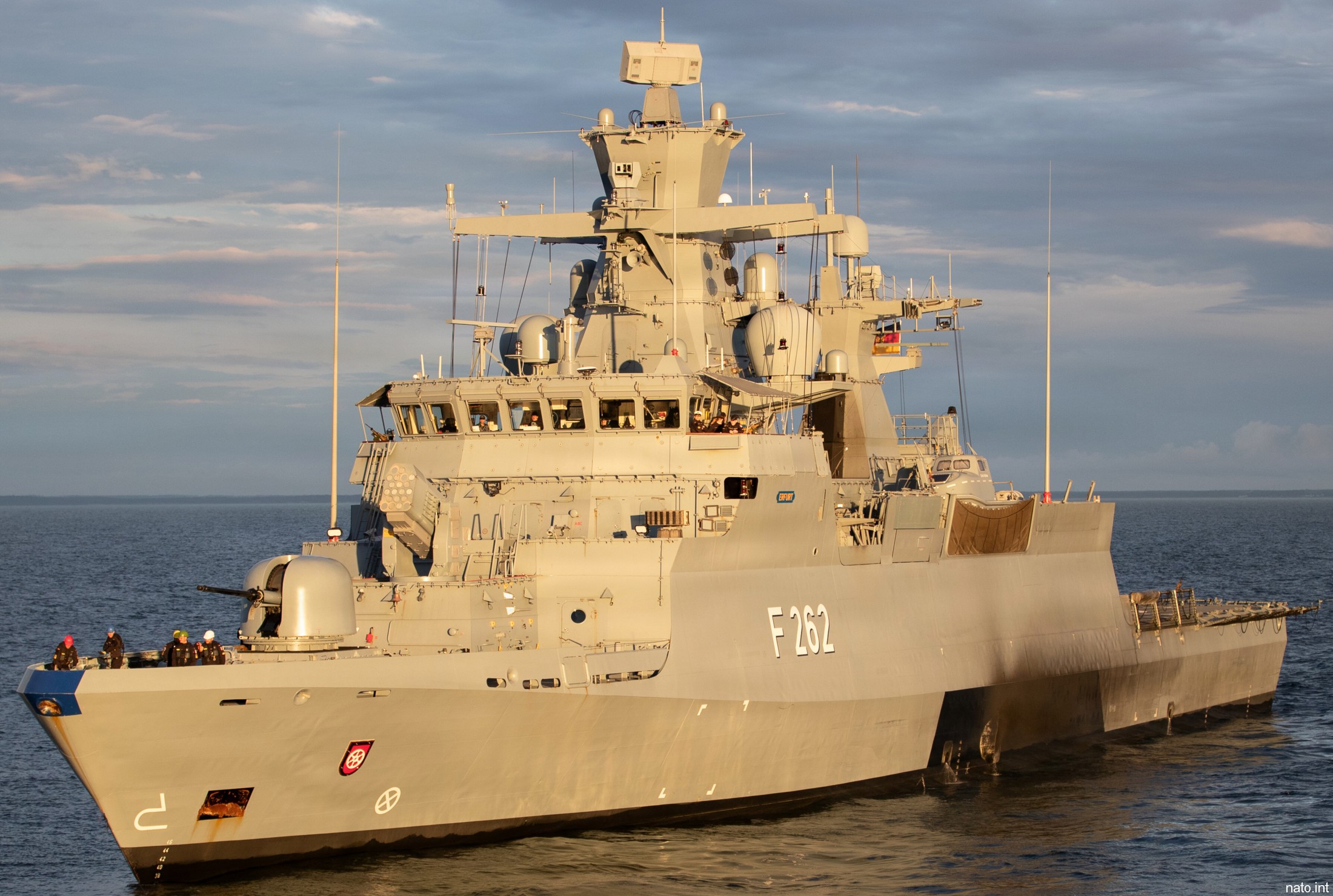 fgs erfurt type f-262 k130 braunschweig class corvette german navy deutsche marine korvette 44