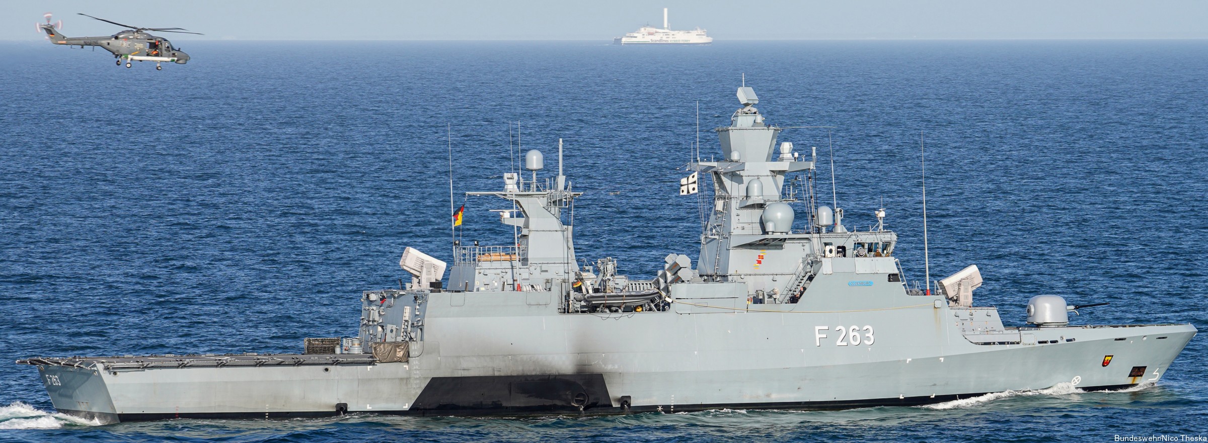fgs oldenburg f-263 type k130 braunschweig class corvette german navy deutsche marine korvette 25