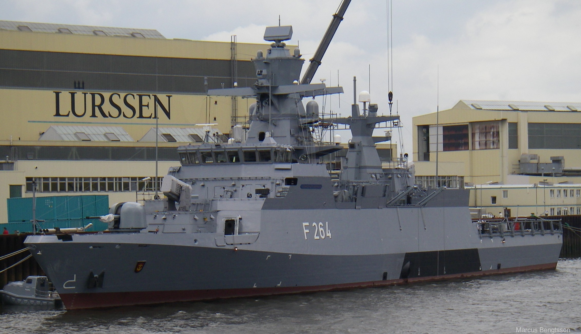 f-264 fgs ludwigshafen am rhein type k130 braunschweig class corvette german navy 10
