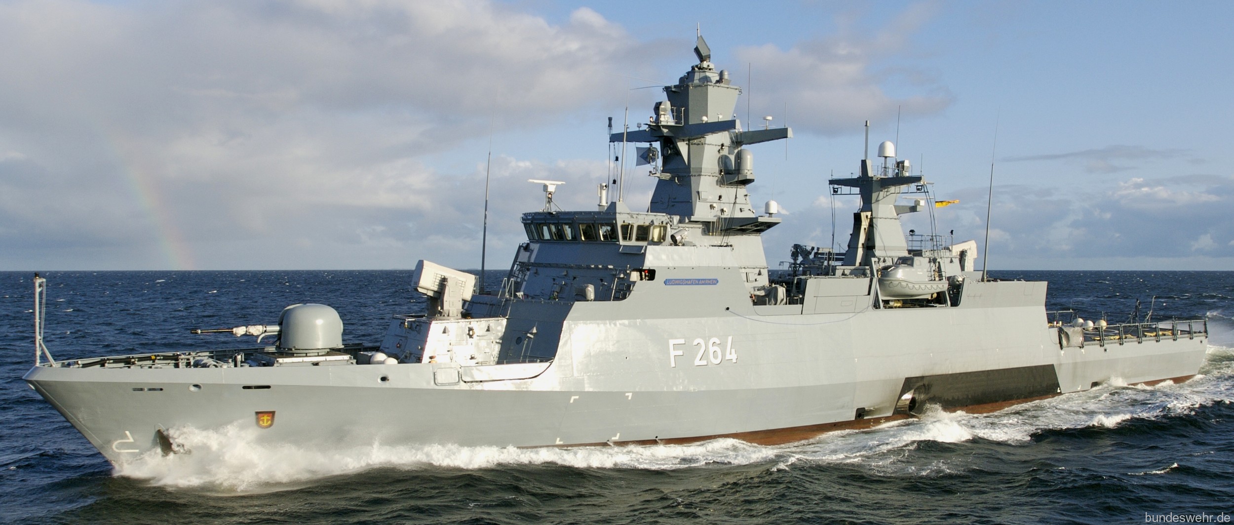 f-264 fgs ludwigshafen am rhein type k130 braunschweig class corvette german navy 13