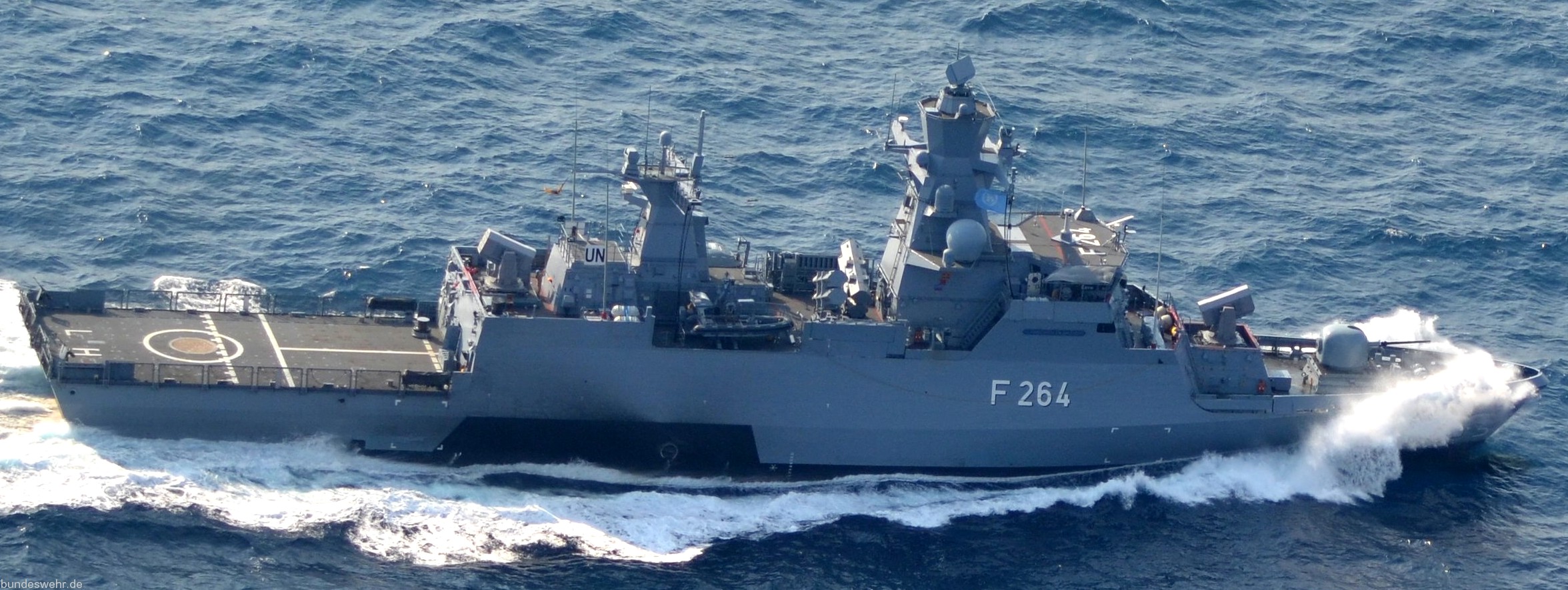 f-264 fgs ludwigshafen am rhein type k130 braunschweig class corvette german navy deutsche marine korvette 14