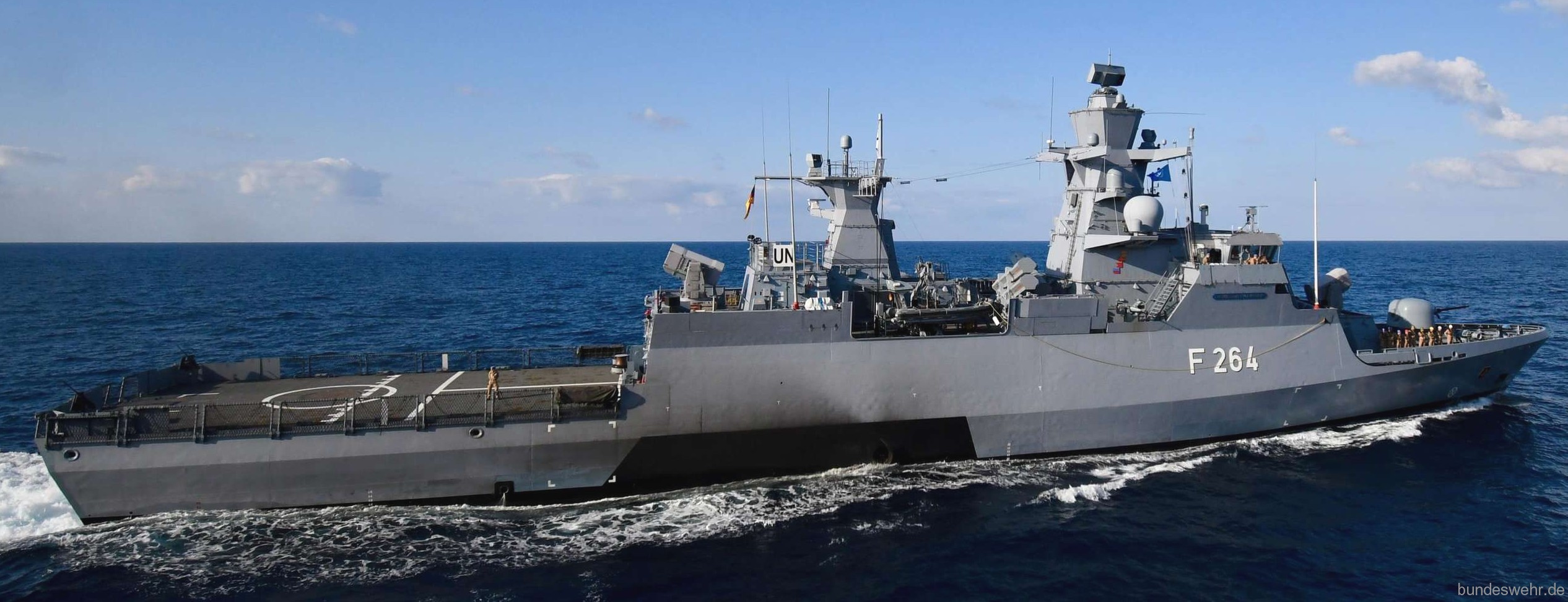 f-264 fgs ludwigshafen am rhein type k130 braunschweig class corvette german navy 18