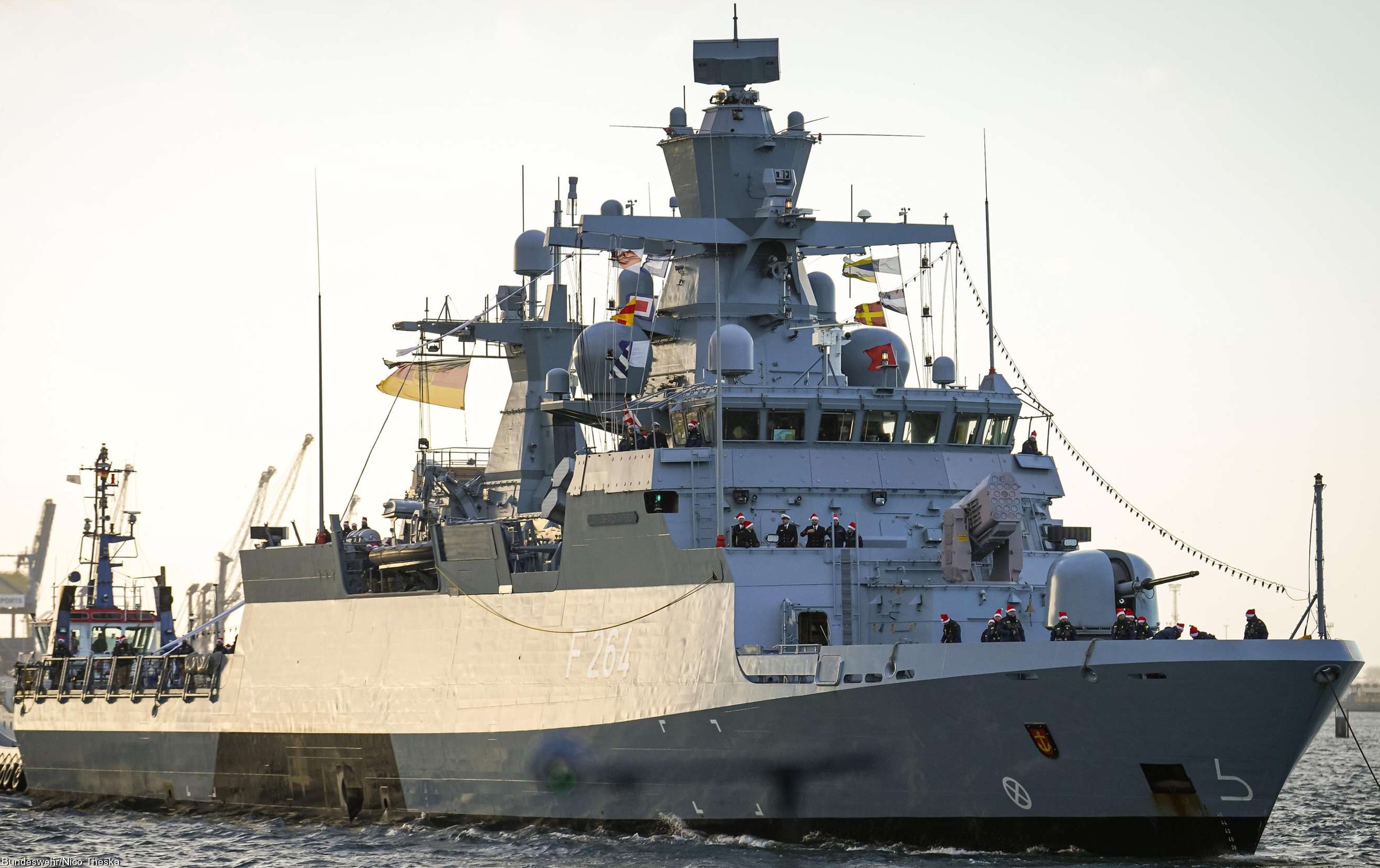 fgs ludwigshafen am rhein f-264 type k130 braunschweig class corvette german navy 25