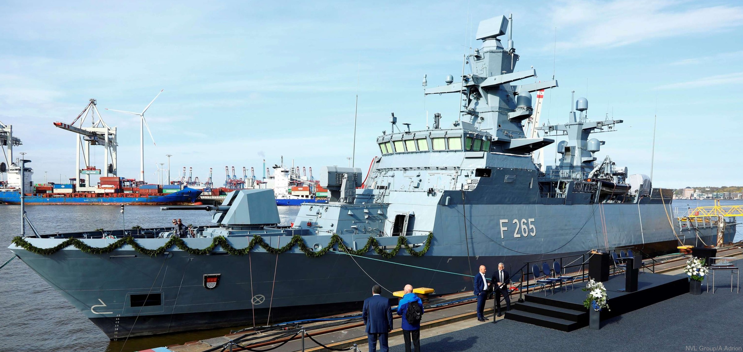 f-265 fgs köln k130 braunschweig class corvette german navy deutsche marine korvette 06x nvl group lürssen blohm voss