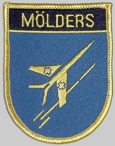 d-186 fgs mölders insignia patch crest badge type 103 lütjens class guided missile destroyer german navy 06