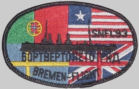 f-207 fgs bremen patch insignia crest type 122 class frigate german navy 04
