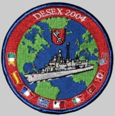 f-207 fgs bremen patch insignia crest type 122 class frigate german navy 07