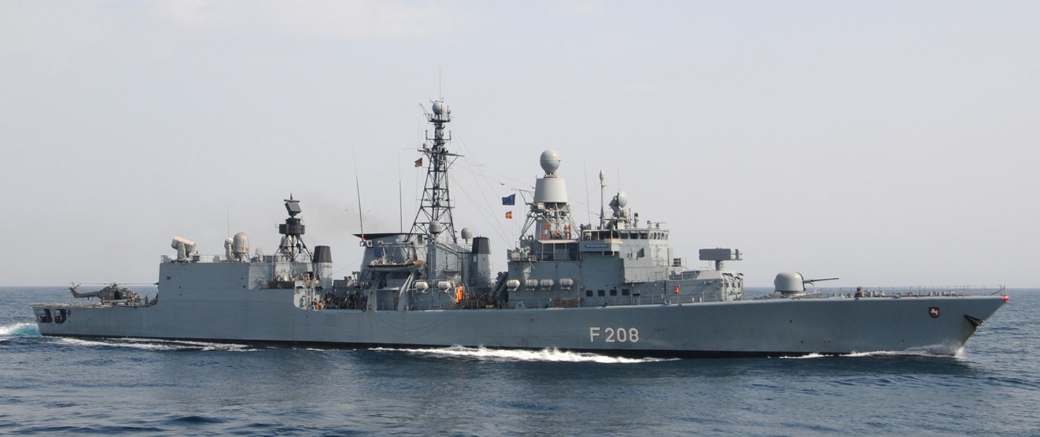f-208 fgs niedersachsen type 122 bremen class frigate german navy 24