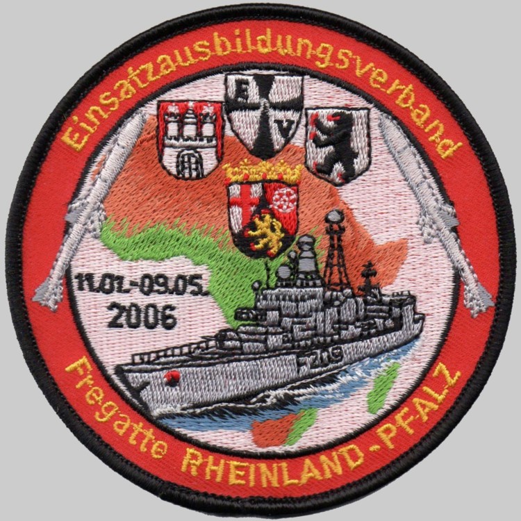 f-209 fgs rheinland pfalz cruise patch crest badge 11
