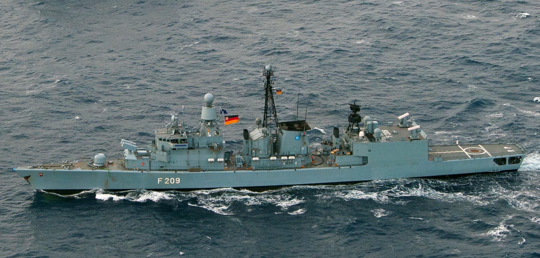 f-209 fgs rheinland-pfalz type 122 bremen class frigate german navy deutsche marine fregatte 07x