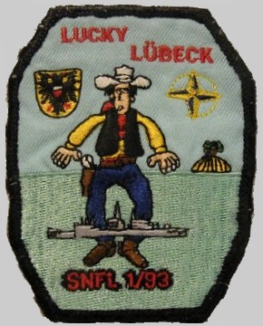 f-214 fgs lubeck cruise patch insignia crest type 122 bremen class frigate german navy 07