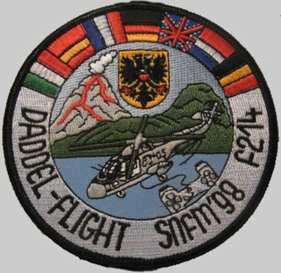 f-214 fgs lubeck cruise patch insignia crest type 122 bremen class frigate german navy 10 stanavformed nato