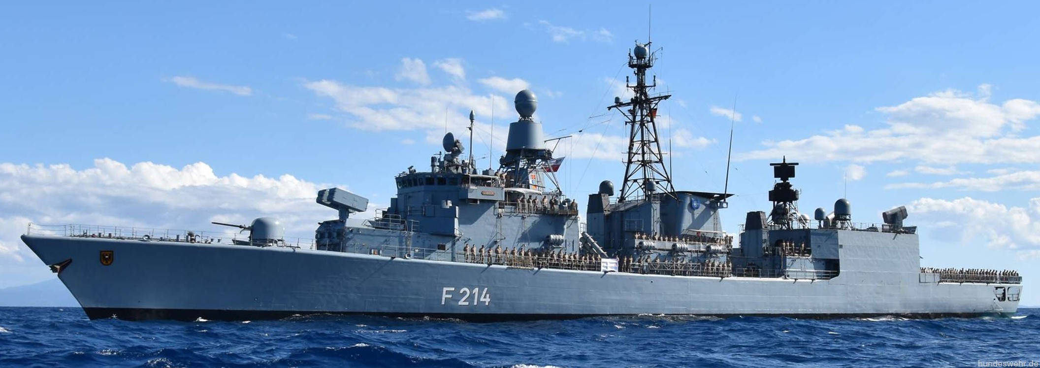 f-214 fgs lübeck type 122 bremen class frigate german navy deutsche marine fregatte 56