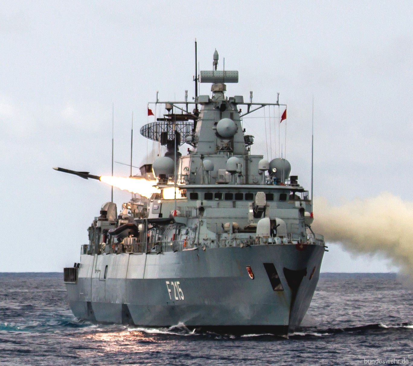 f-215 fgs brandenburg type 123 class frigate german navy 16 mm38 exocet ssm