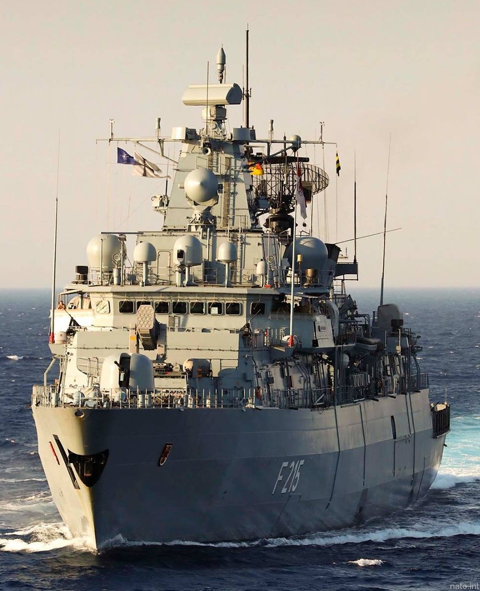 f-215 fgs brandenburg type 123 class frigate german navy 25 nato snmg