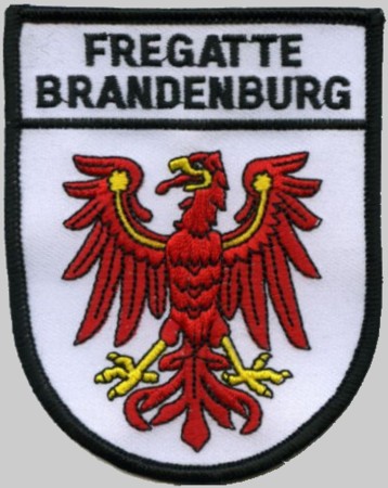 f-215 fgs brandenburg patch crest badge type 123 class frigate german navy 02p