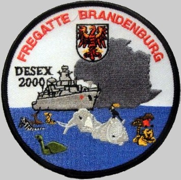 f-215 fgs brandenburg cruise patch badge type 123 class frigate german navy 03