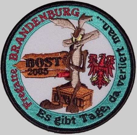 f-215 fgs brandenburg cruise patch badge type 123 class frigate german navy 05