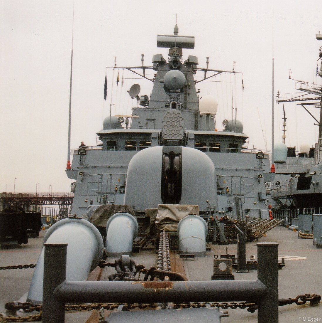 f-216 fgs schleswig holstein type 123 class frigate german navy nato stanavformed snfm trieste italy 2003 27