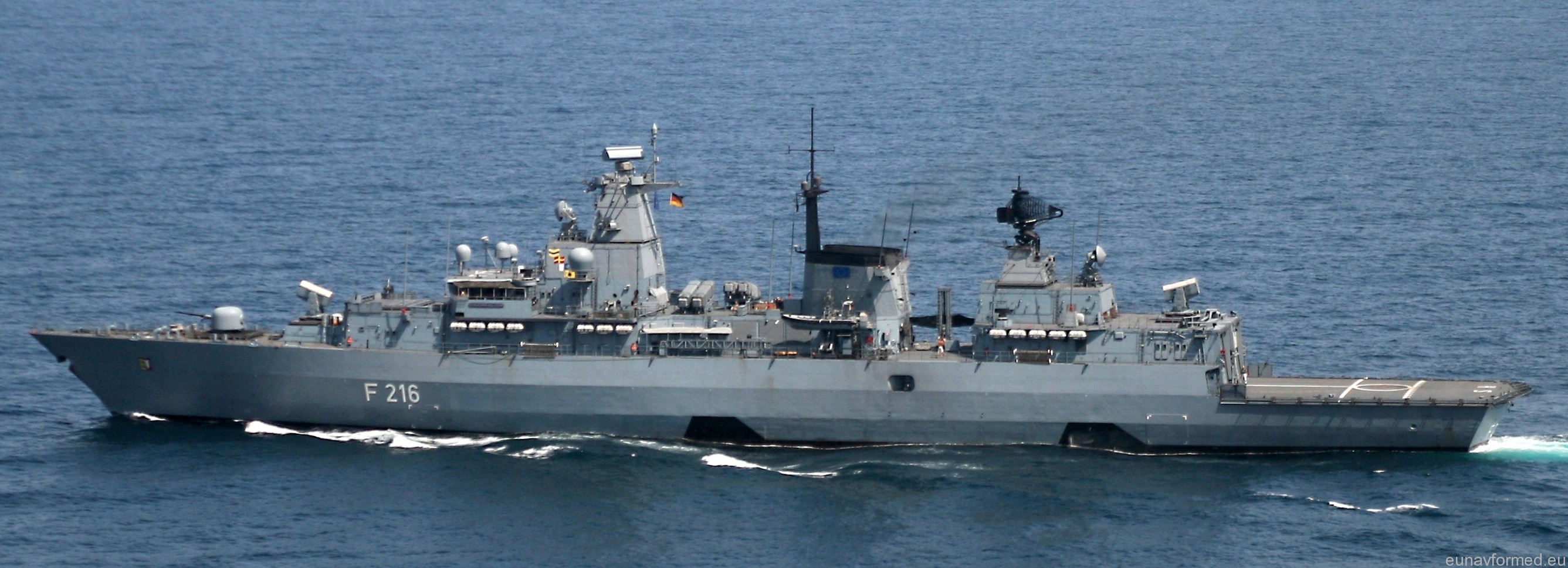 f-216 fgs schleswig holstein type 123 brandenburg class frigate german navy 39 eunavformed