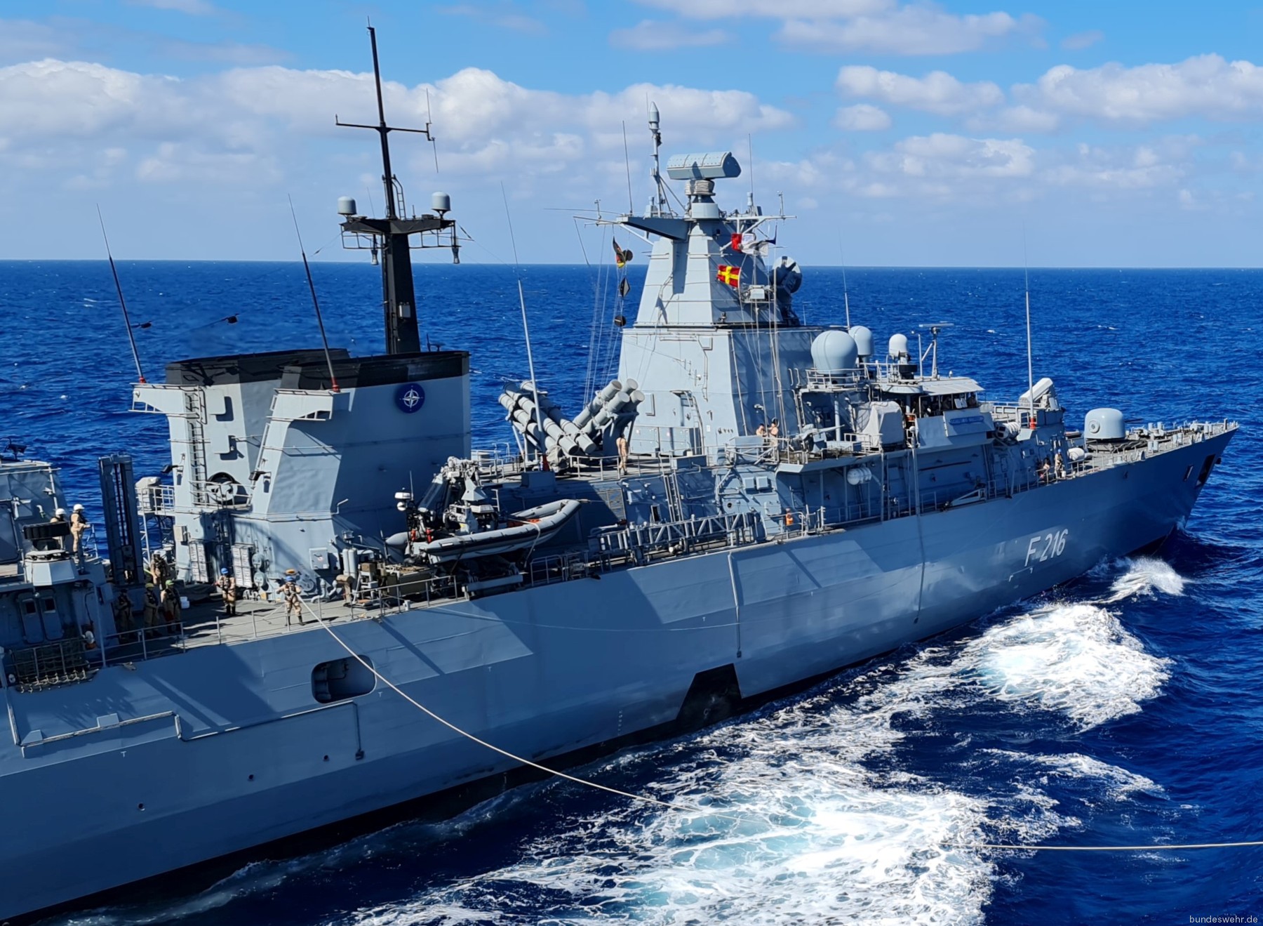 f-216 fgs schleswig holstein type 123 brandenburg class frigate german navy deutsche marine fregatte 47