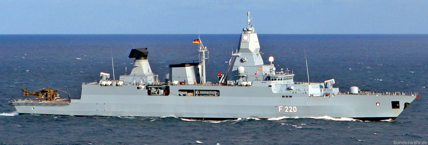 f-220 fgs hamburg type 124 sachsen class guided missile frigate german navy 41