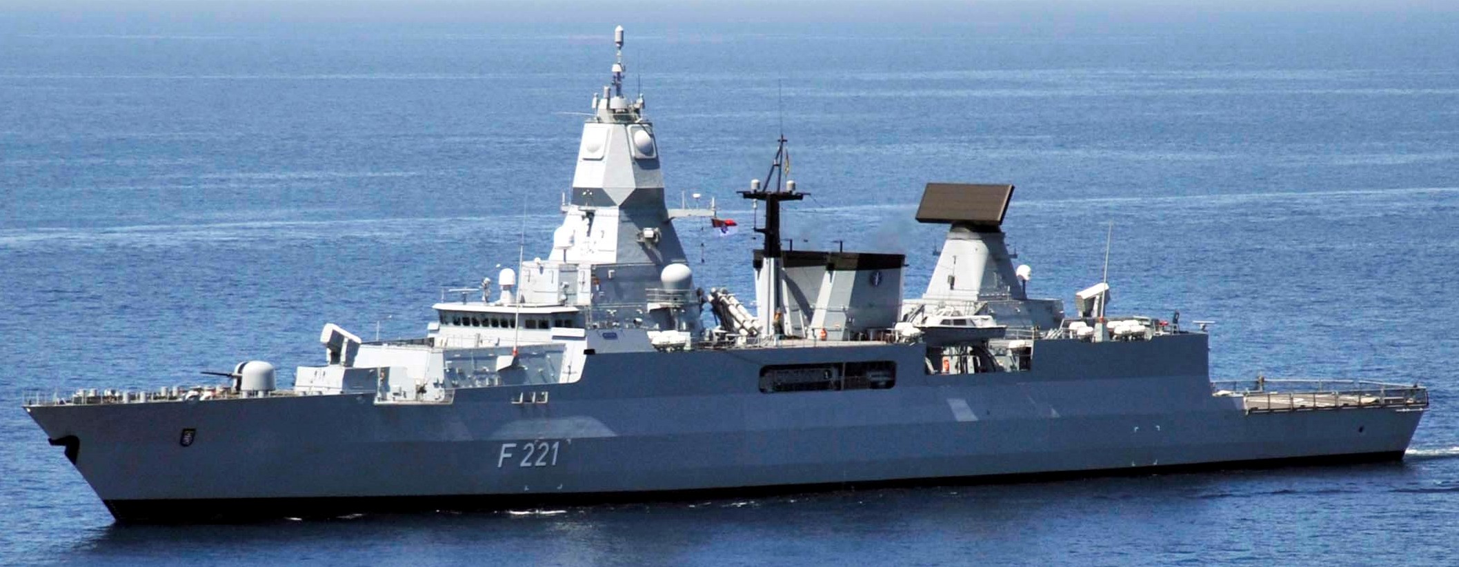 f-221 fgs hessen type 124 sachsen class guided missile frigate german navy 15