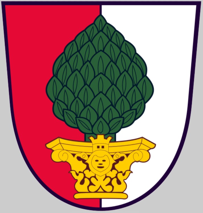 f-222 fgs augsburg patch insignia crest type 120 köln class frigate german navy 03