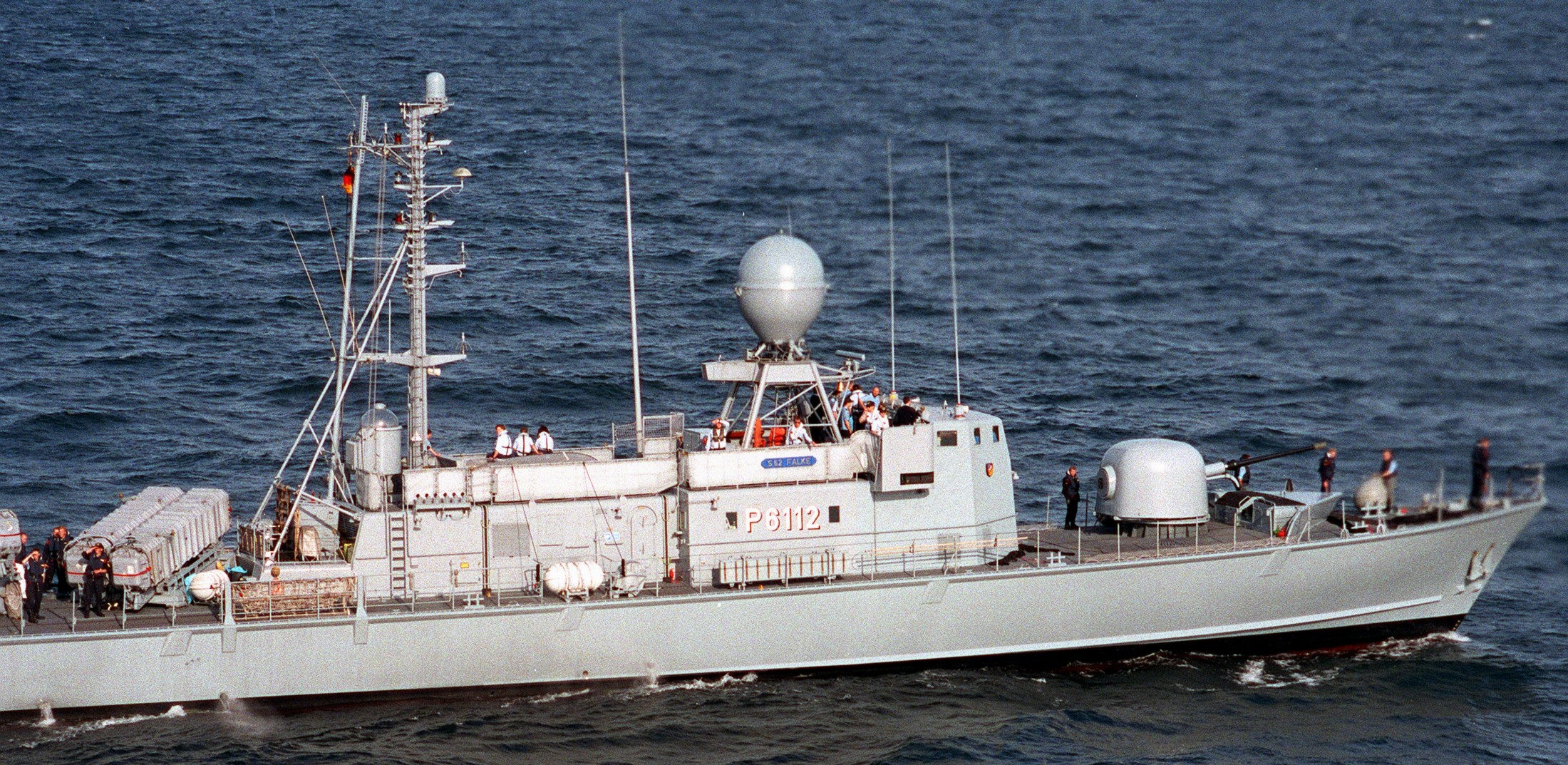 p6112 s62 fgs falke type 143 albatros class fast attack missile craft boat german navy 04