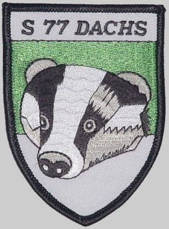 p6127 s77 fgs dachs type 143a gepard class fast attack missile craft german navy patch insignia crest