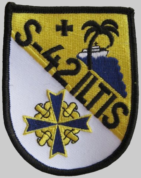 p6142 s42 fgs iltis insignia crest patch badge type 148 class fast attack missile craft german navy
