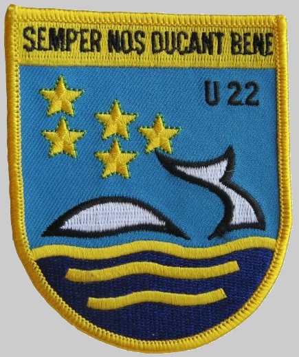 s-171 fgs u22 insignia crest patch badge type 206a class submarine german navy 02