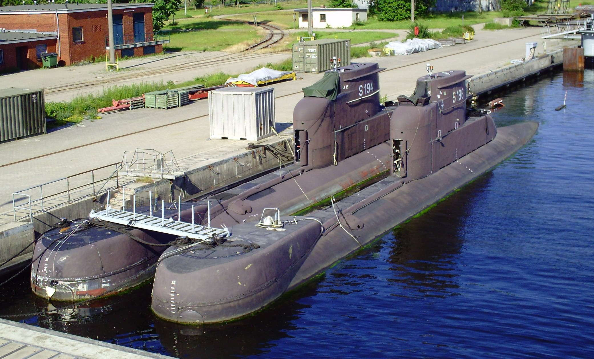 s-194 fgs u15 s-196 u17 type 206 class submarine german navy 03