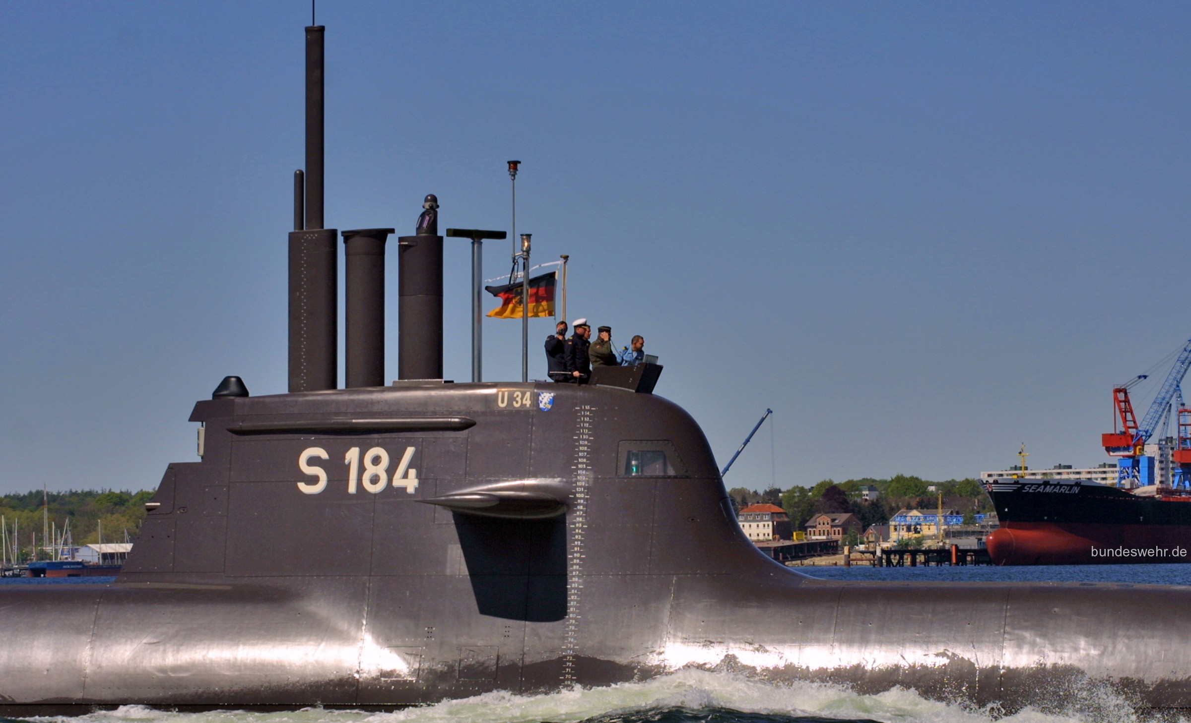 s-184 fgs u34 type 212a class submarine german navy 23
