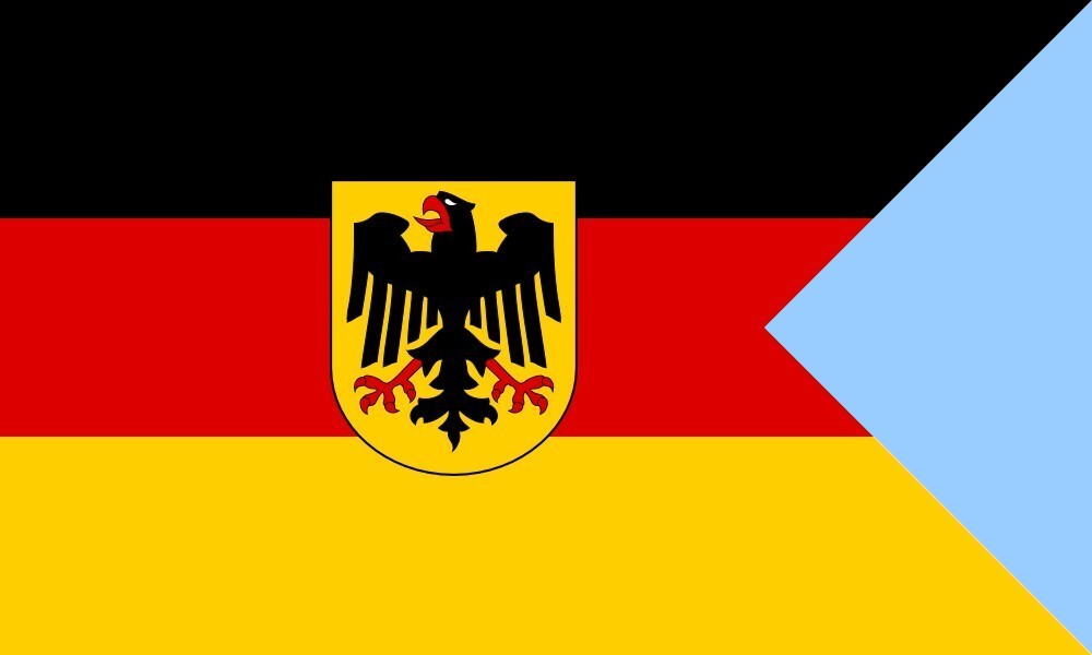 german navy deutsche marine flag jack insignia