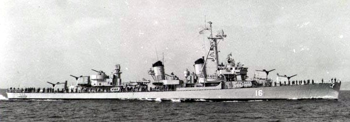 d 16 hs velos aspis class fletcher destroyer hellenic navy