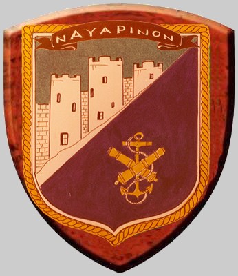 d 63 hs navarinon insignia crest patch badge destroyer hellenic navy