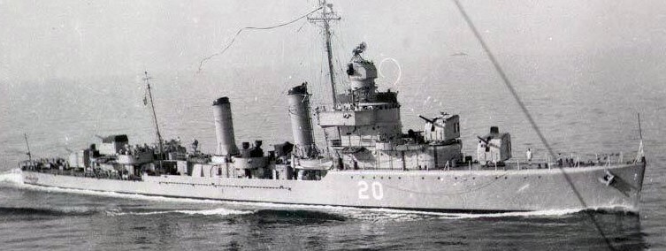 d-20 hs doxa gleaves class destroyer hellenic navy