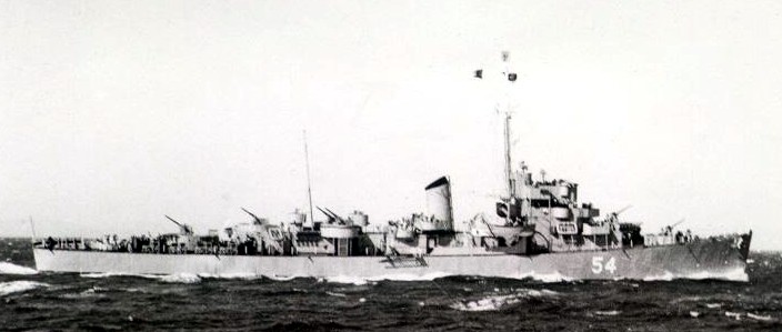 d-54 hs leon cannon class destroyer escort hellenic navy