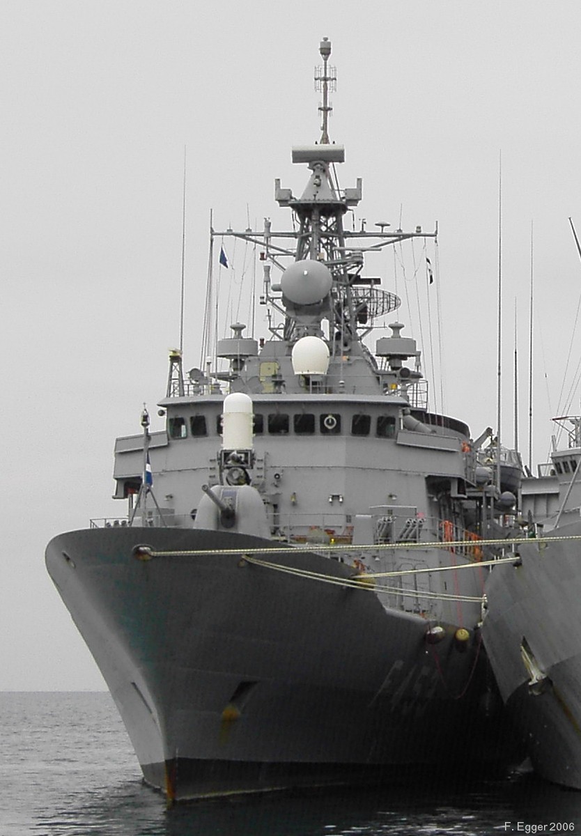 f 453 hs spetsai hydra class frigate meko-200hn hellenic navy greece standing nato response force maritime group 2 snmg-2 trieste italy 2006 08