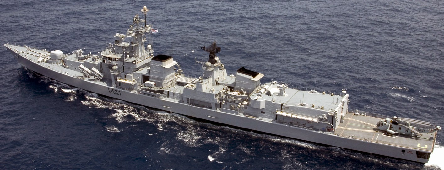 delhi class project 15 p-15 guided missile destroyer ddg indian navy ins mysore mumbai