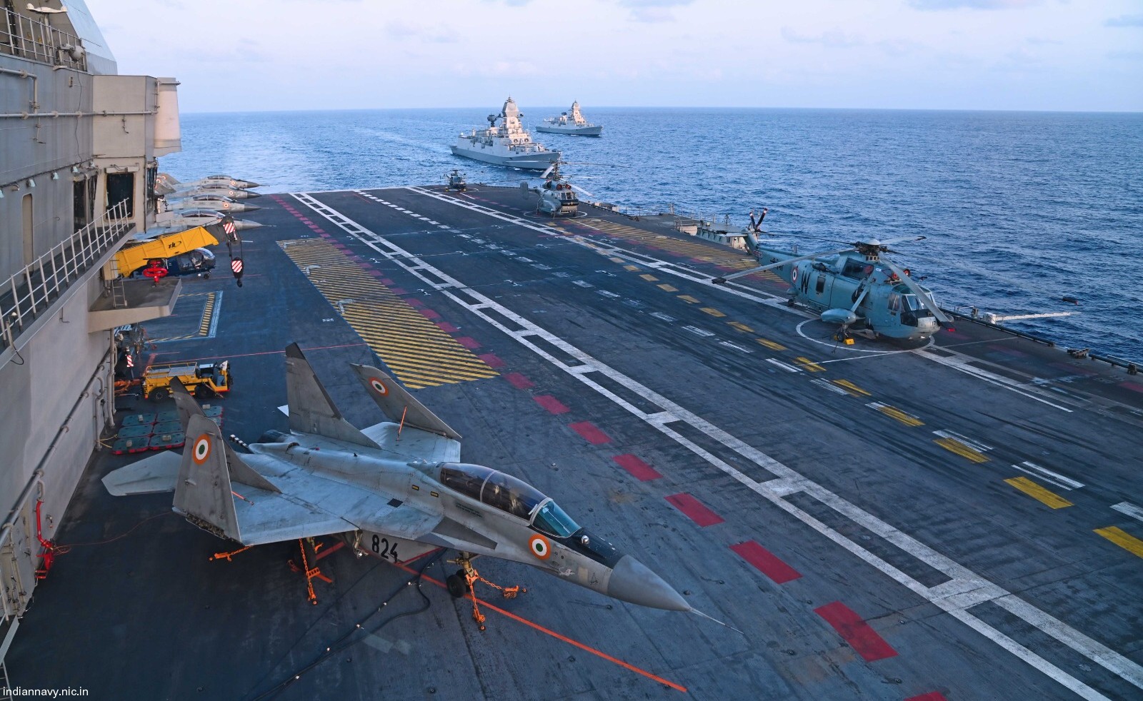 r11 ins vikrant aircraft carrier indian navy iac-1 flight deck 23