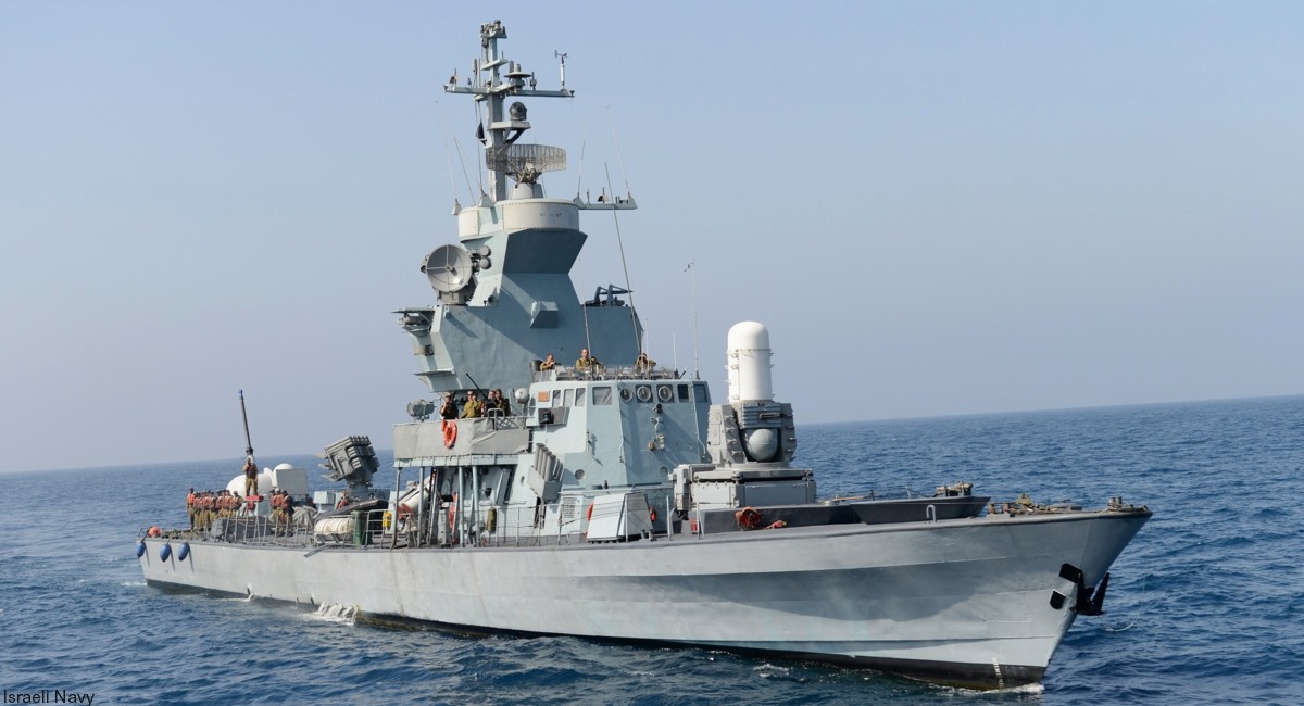 israeli navy sea corps corvette sa'ar 5 6