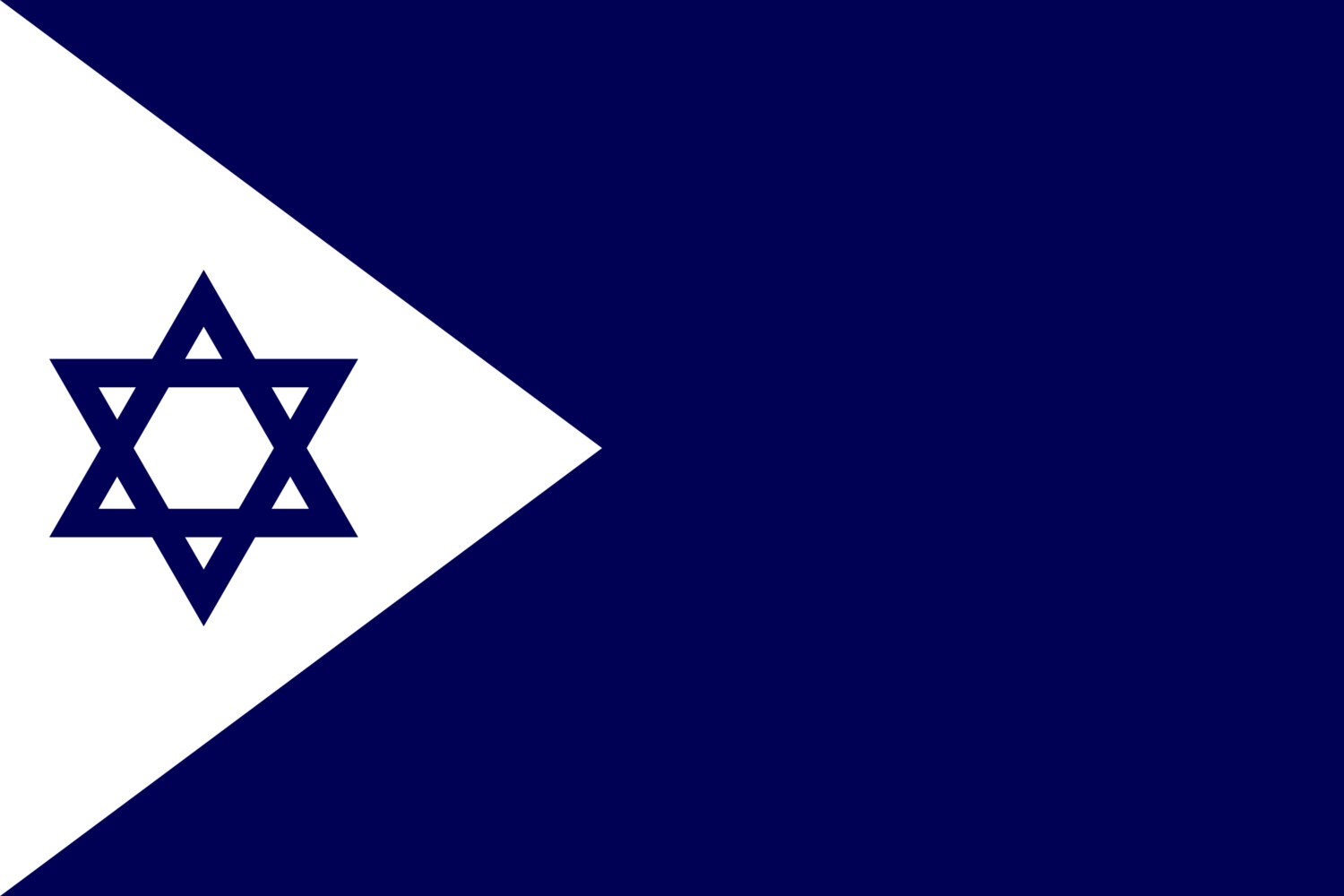 israeli navy jack flag