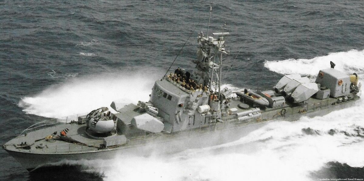sa'ar 2 class missile boat israeli navy heil hayam harpoon ssm gabriel 04x