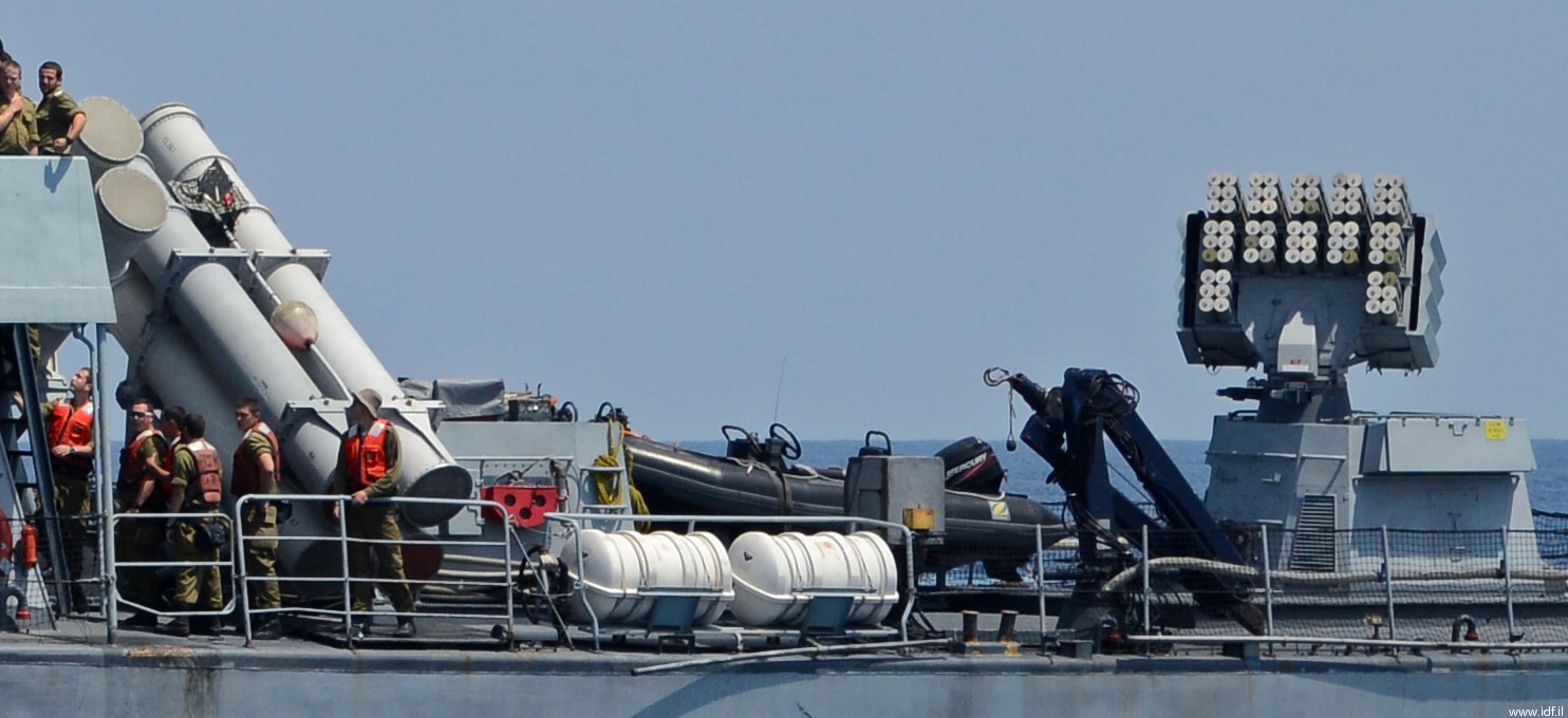 sa'ar 4.5 class missile boat hetz israeli navy heil hayam mk.141 rgm-84 harpoon ssm 06b