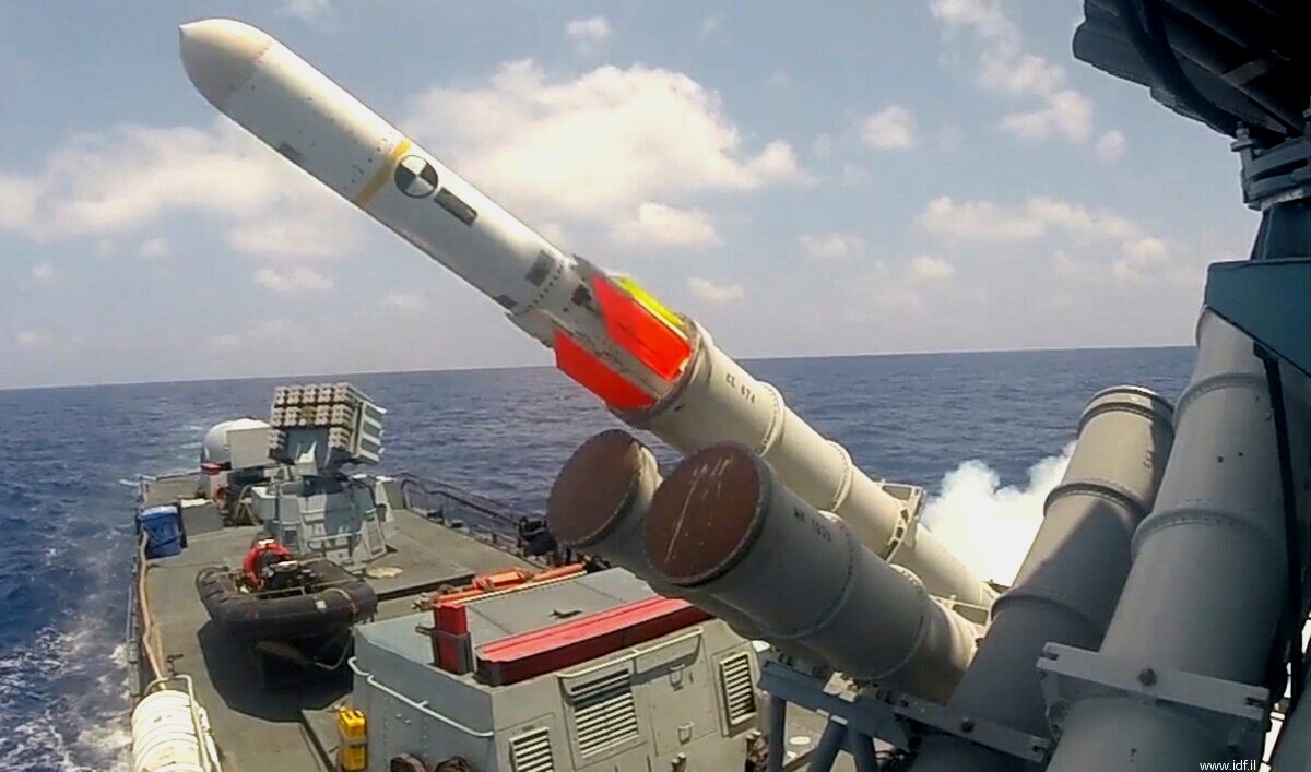 sa'ar 4.5 class missile boat hetz israeli navy heil hayam rgm-84 harpoon ssm 17